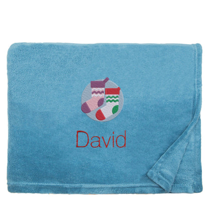 personalised christmas stockings christmas snuggle blanket