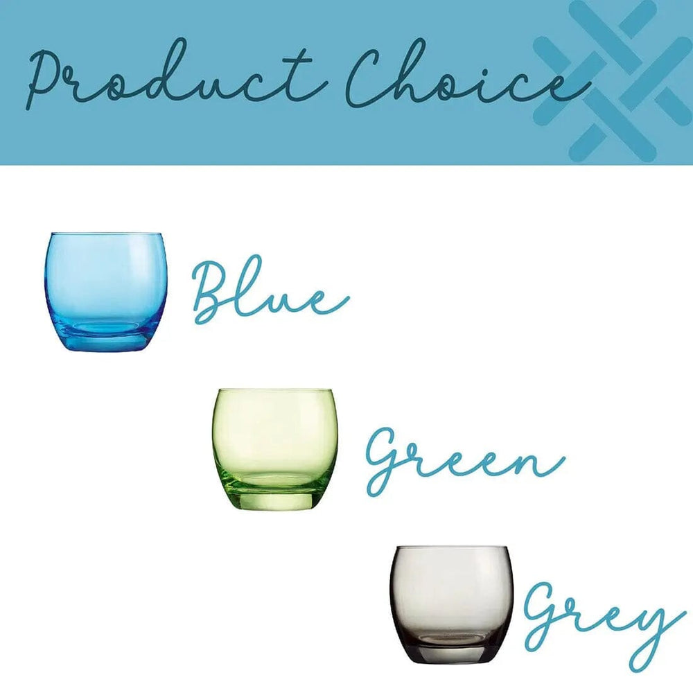 Personalised Coloured Whisky Glass   