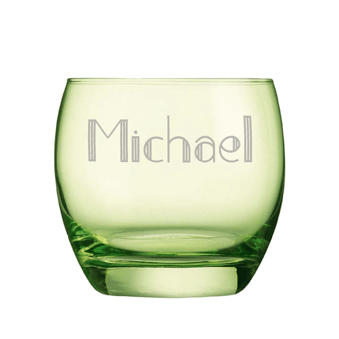 Personalised Coloured Whisky Glass