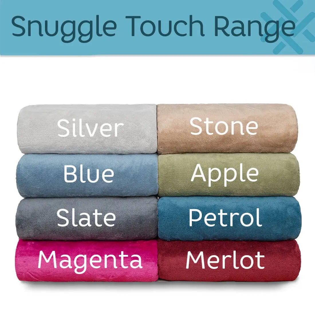 Snuggle Touch Blanket Colour Range