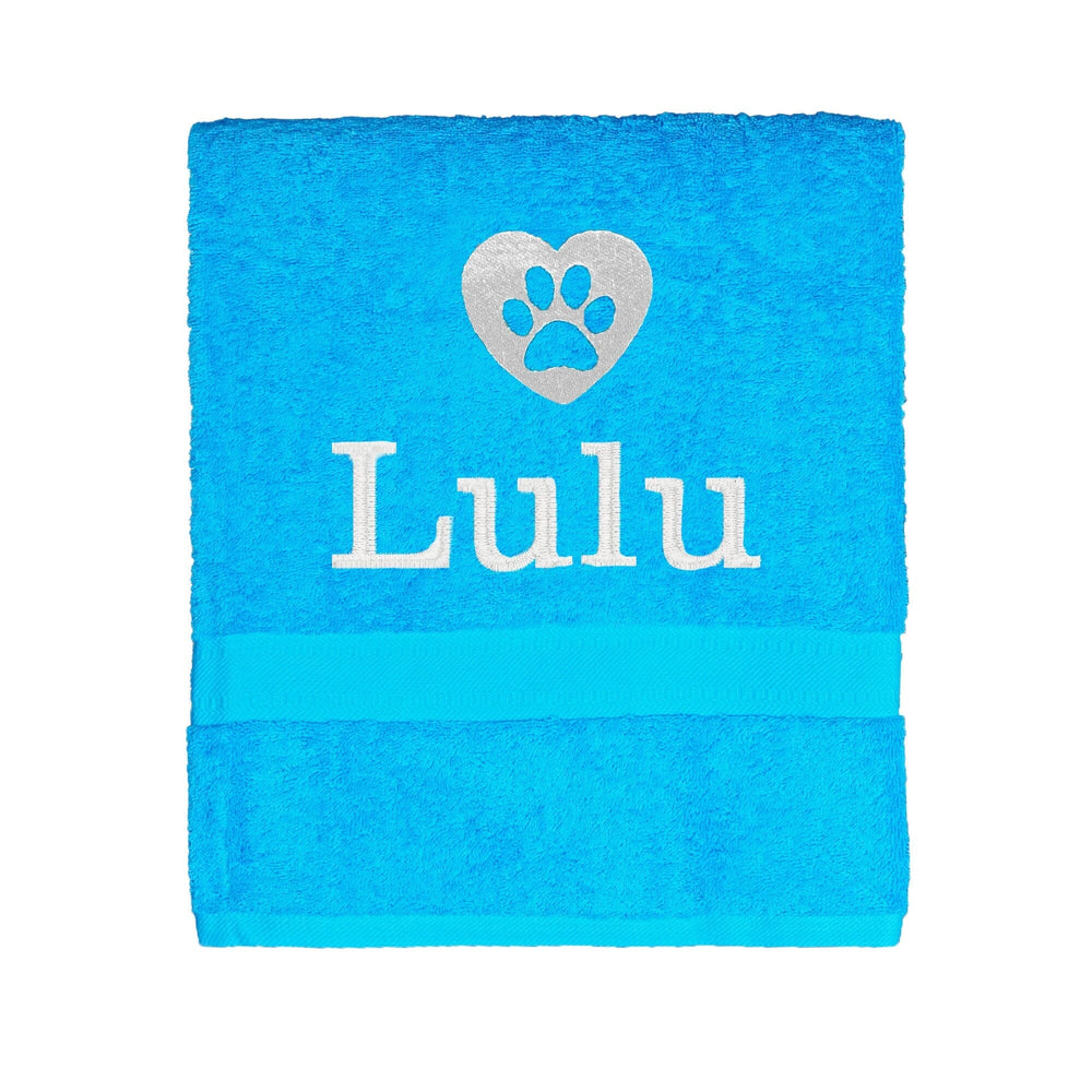 Personalised Dog Drying Towel