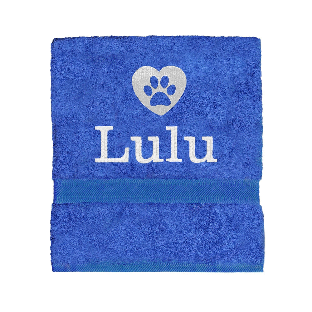 Personalised Dog Drying Towel
