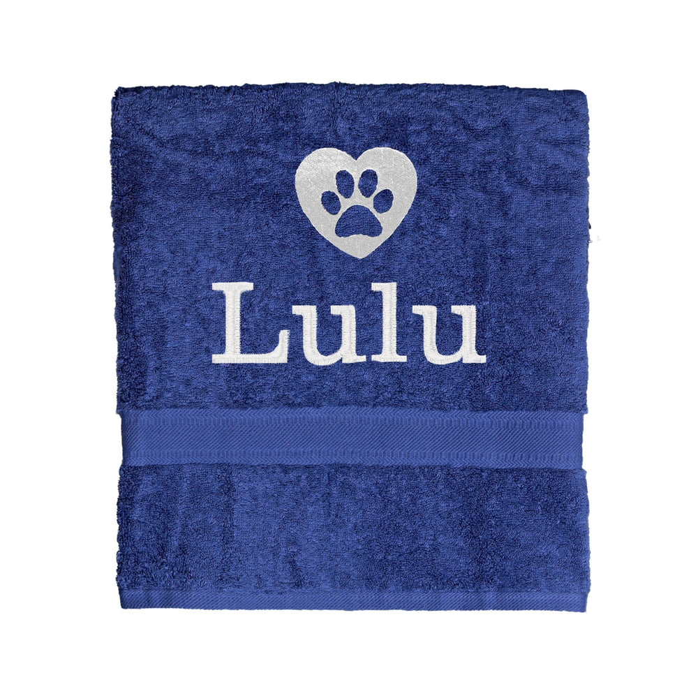 Personalised Dog Drying Towel