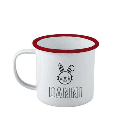 Personalised Easter Enamel Mug   