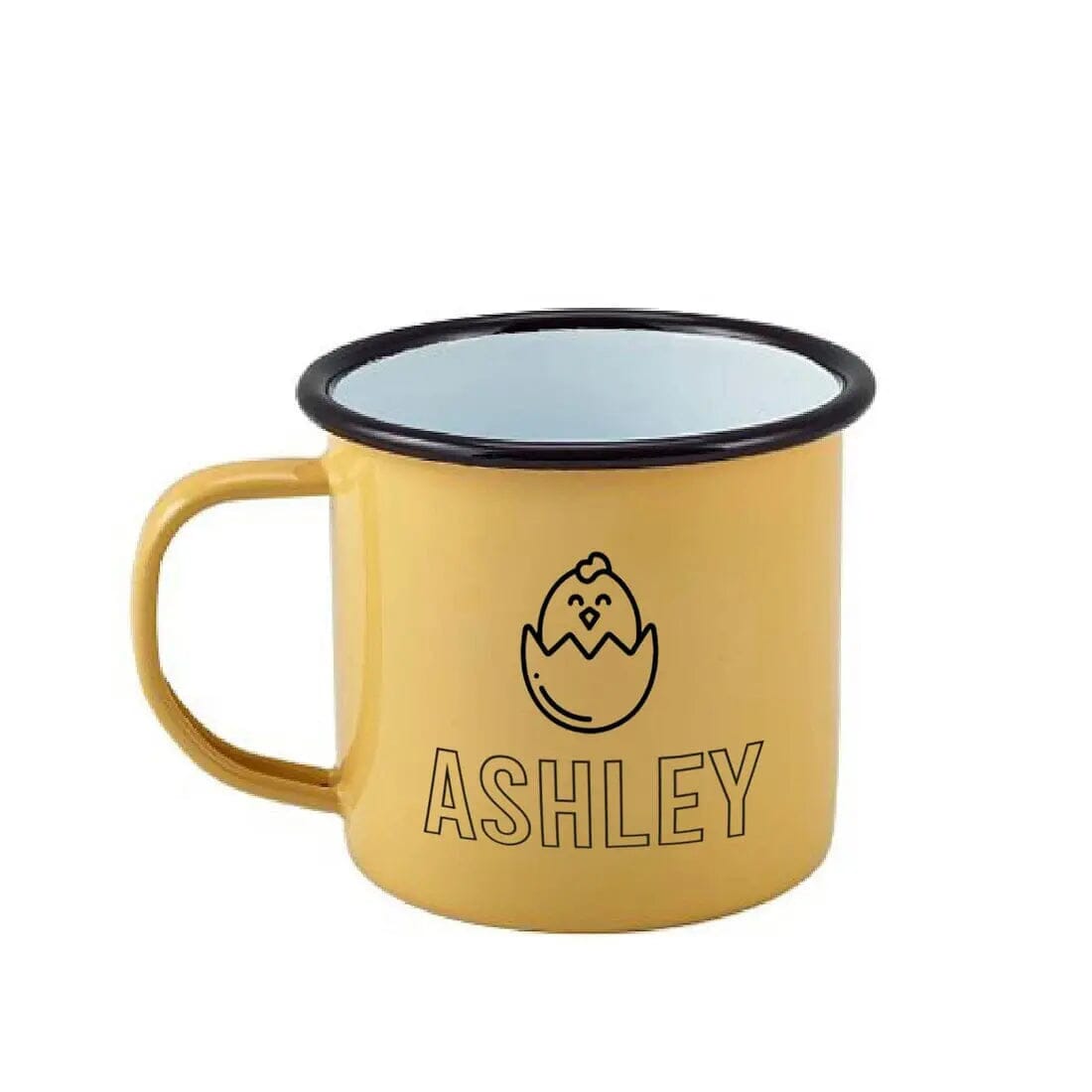 Personalised Easter Enamel Mug   