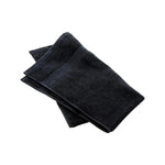 black hand towels