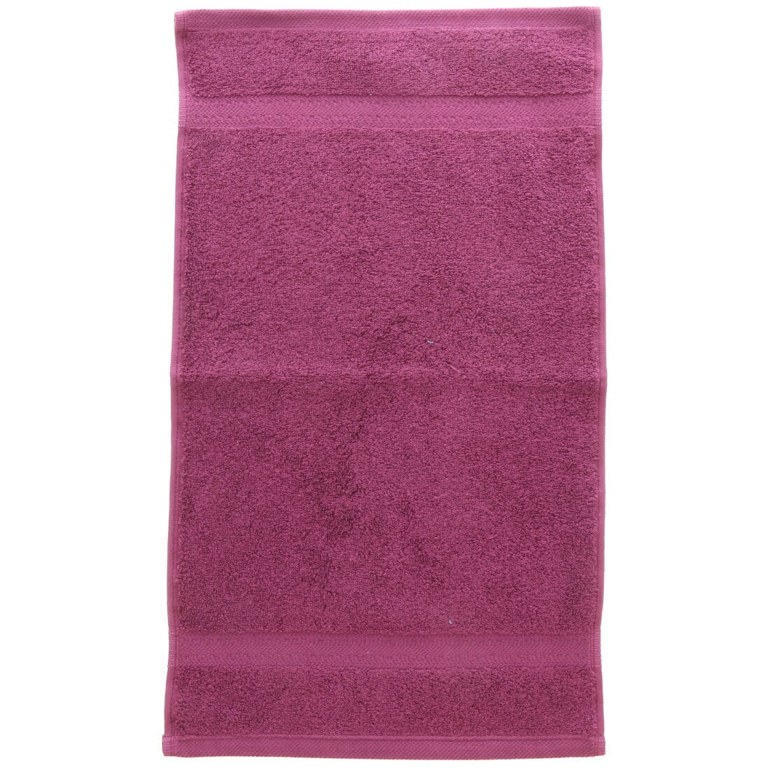 aubergine guest towel
