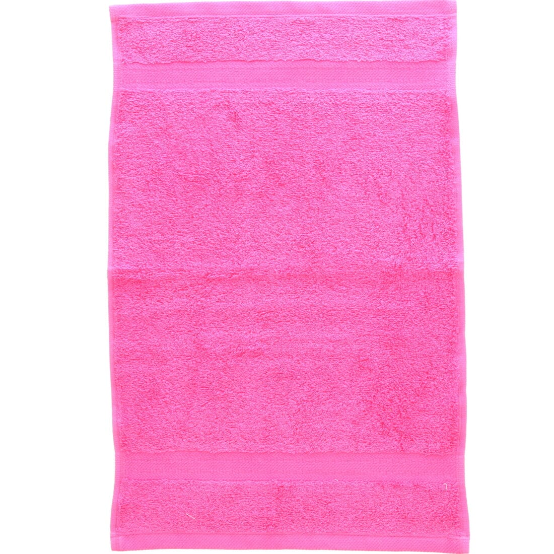 Pink guest towel