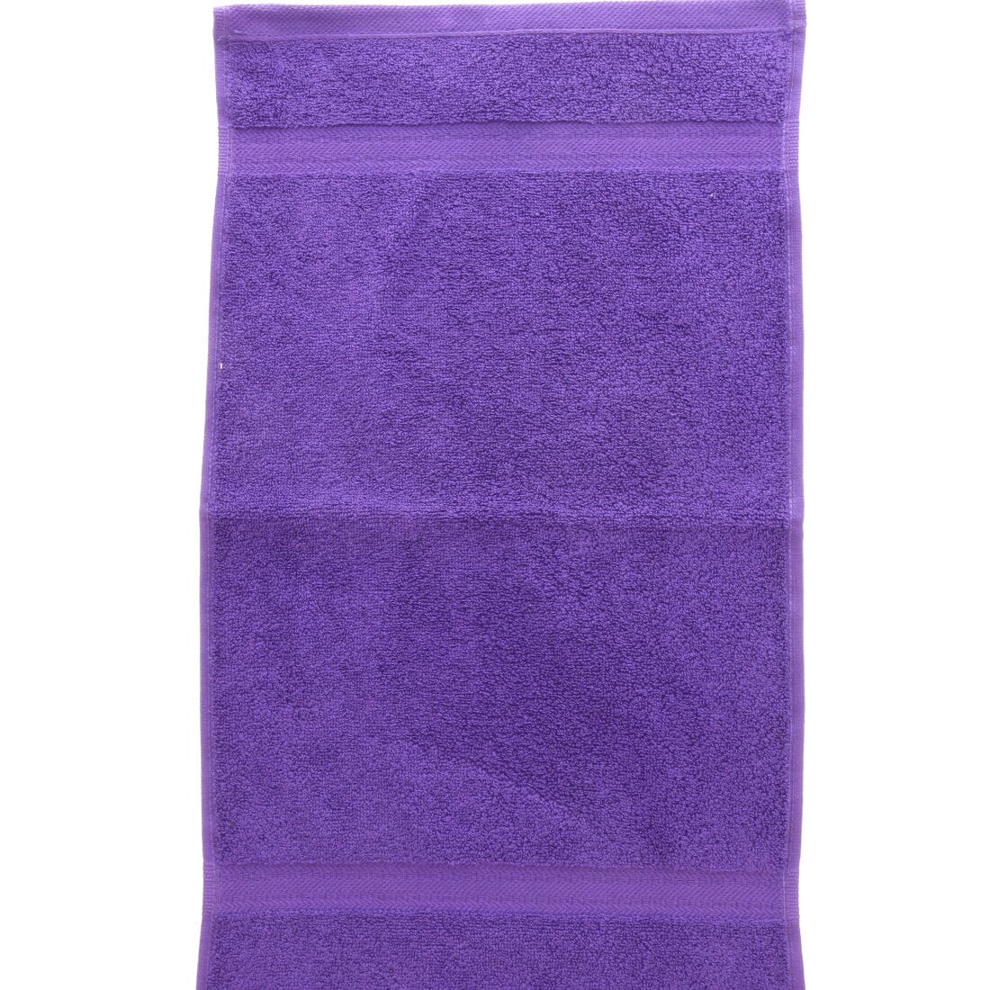 Purple guest towel