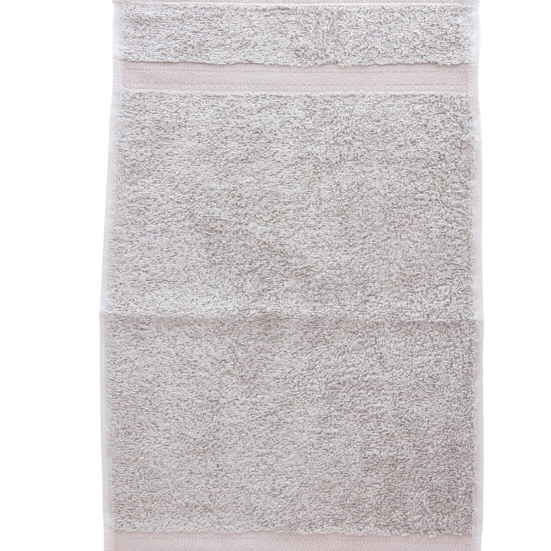 Silver guest towel