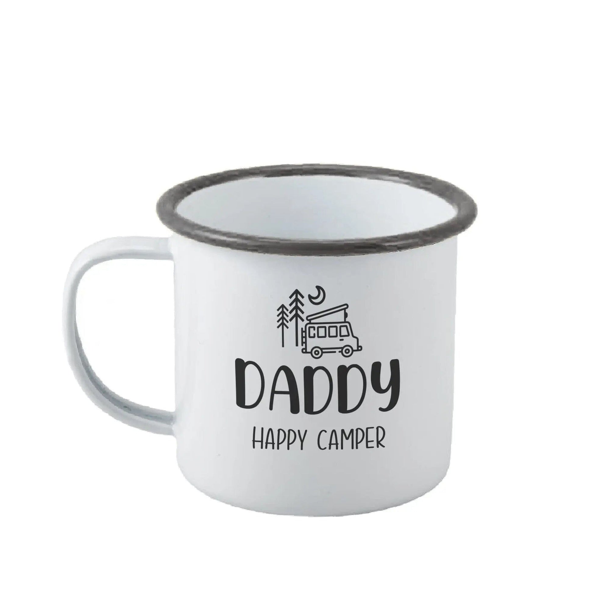 personalised enamel camping mug