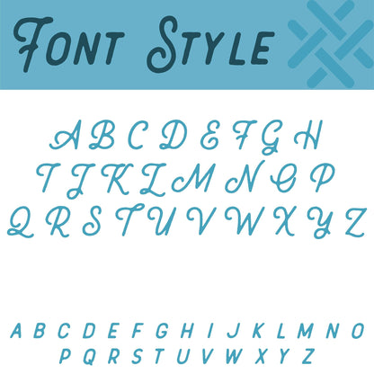 Font syle infographic