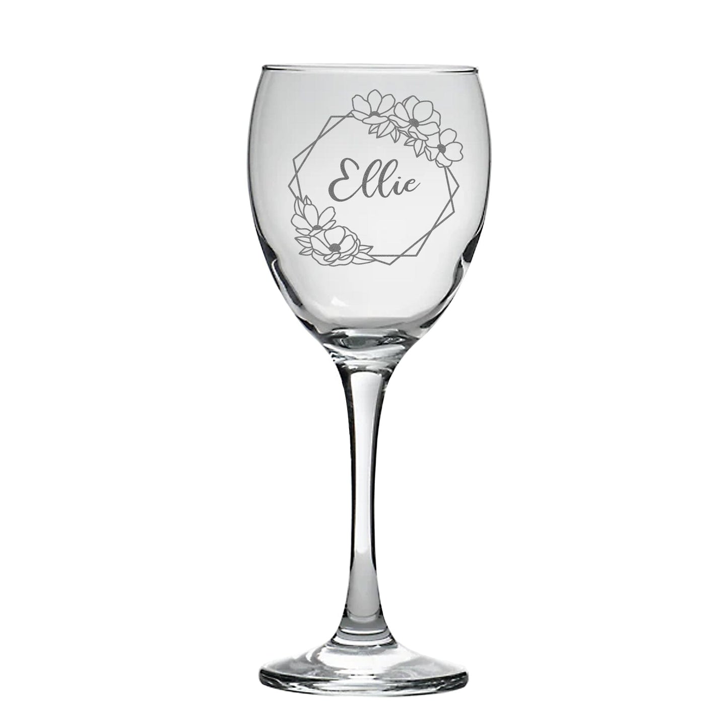 personalised-floral-geometric-shape-wine-glass