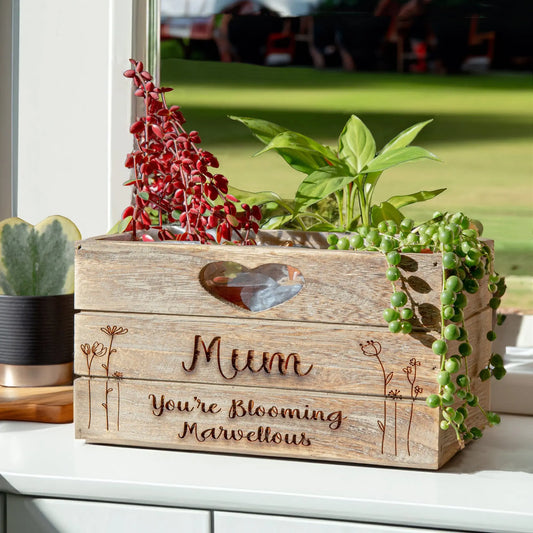  Personalised Floral Planter