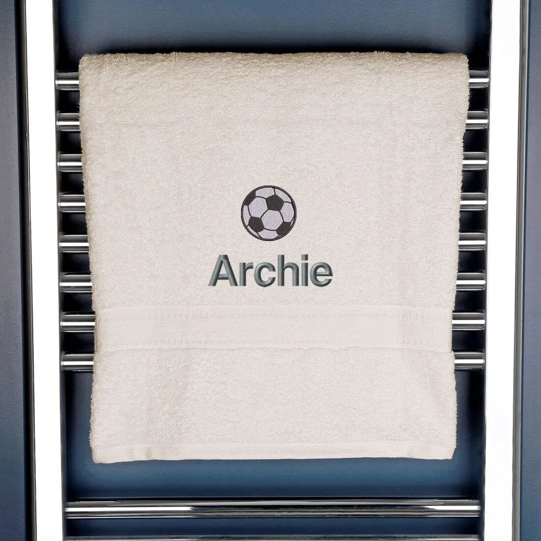 Personalised Football Bath Towel
