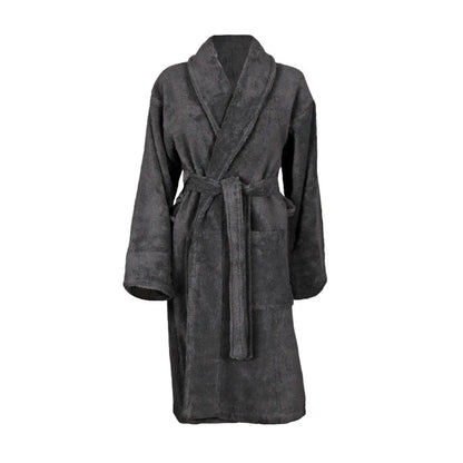 Personalised Front Chest and Back Egyptian Shawl Collar Bathrobe, 550gsm
