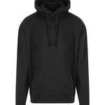 Black hoodie on a white background