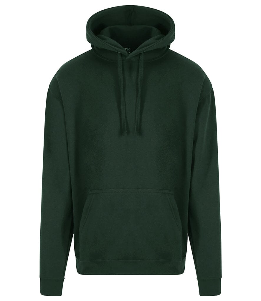 Dark green hoodie on a white background