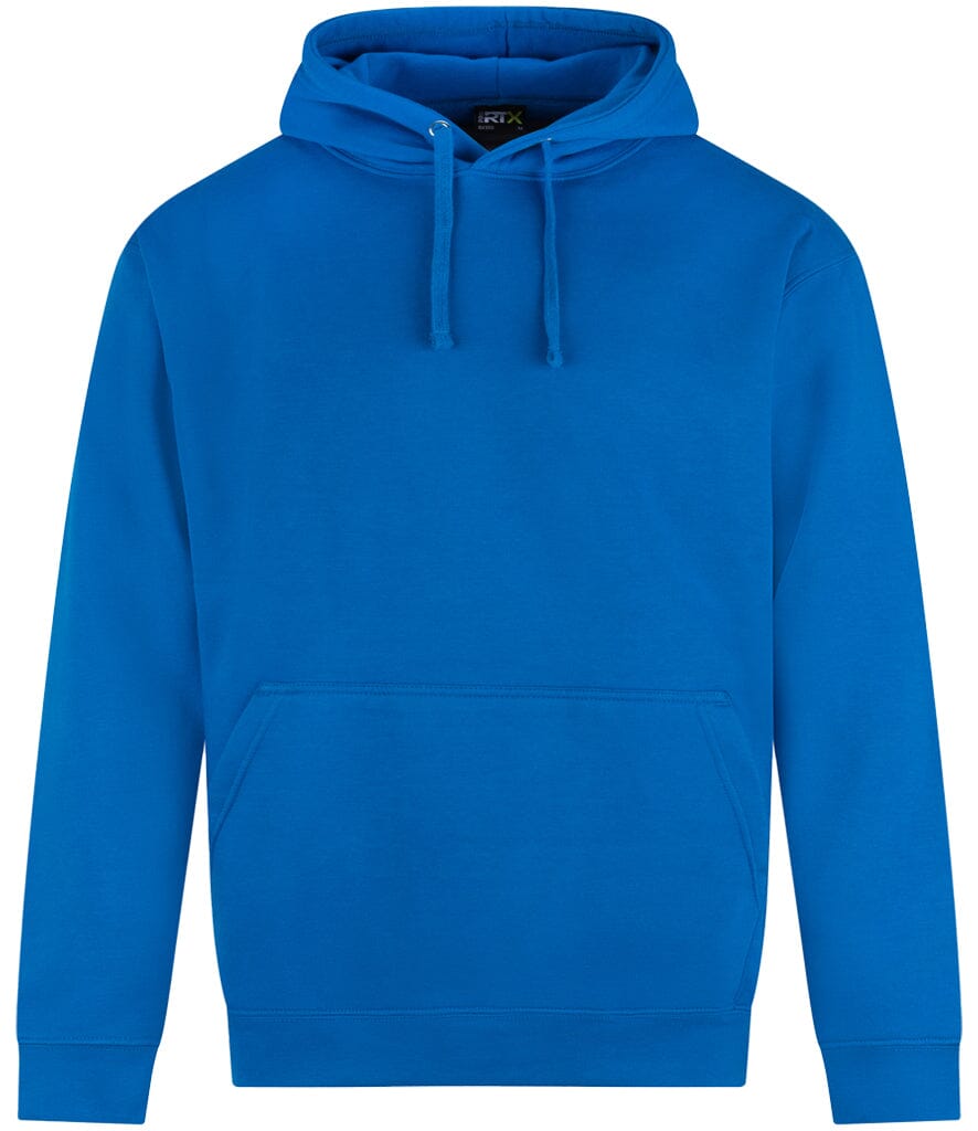 Blue hoodie on a white background