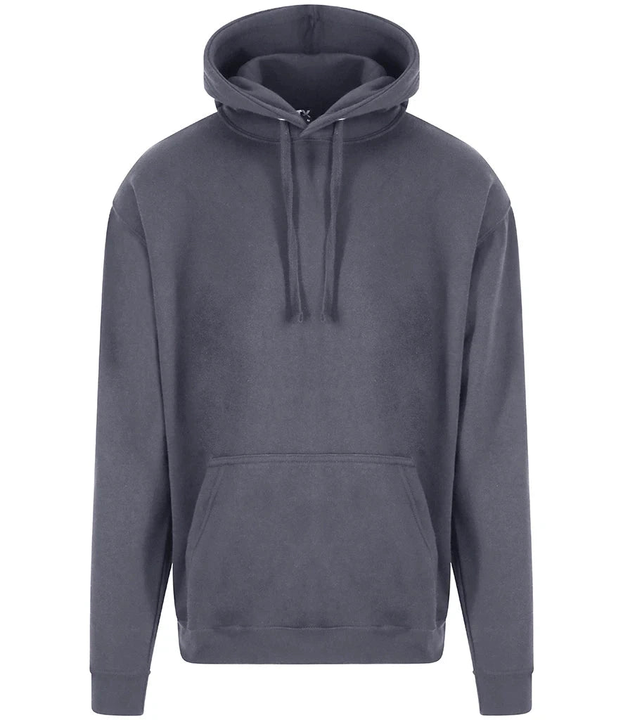 Grey hoodie on a white background