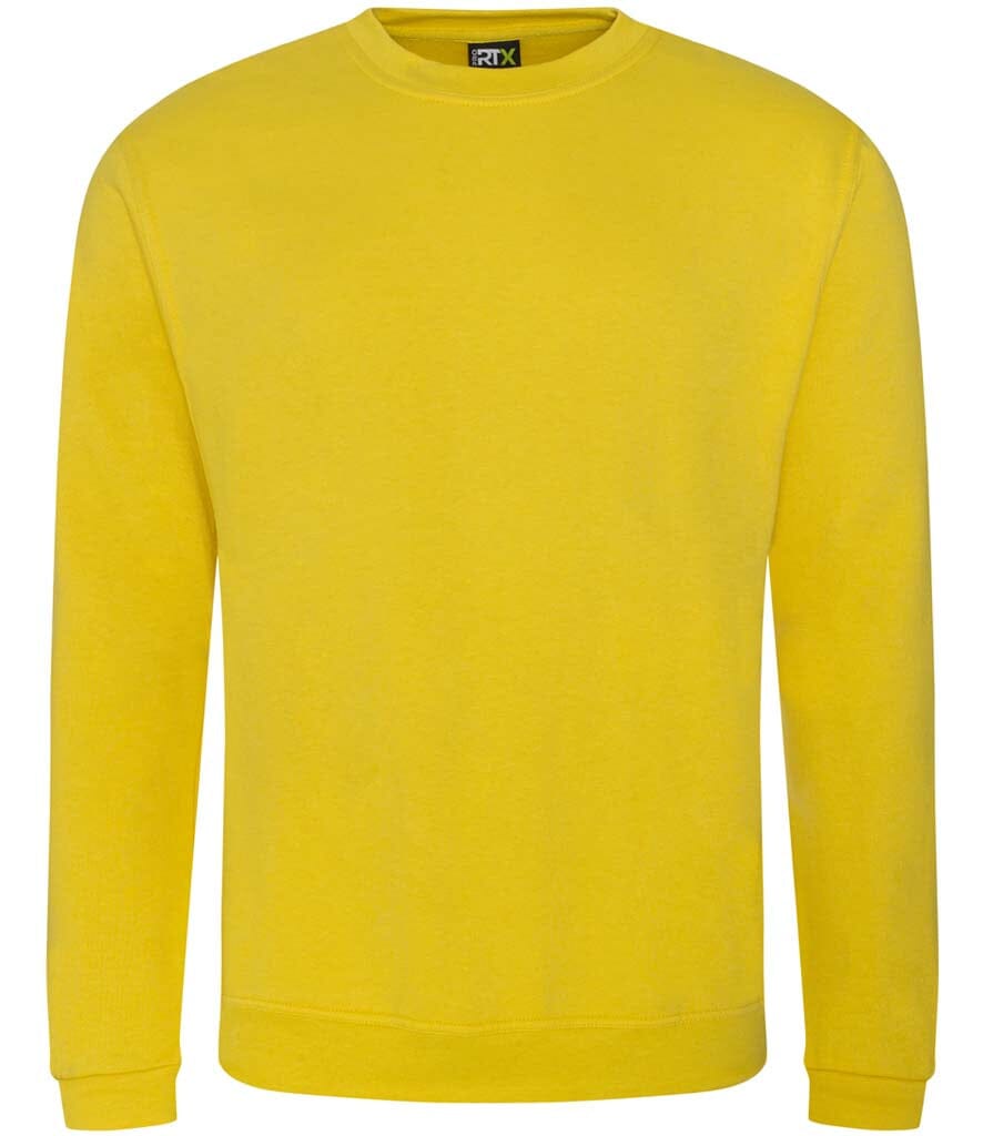Yellow sweatshirt on a white background