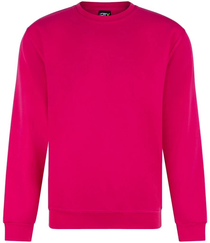 Pink sweatshirt on a white background
