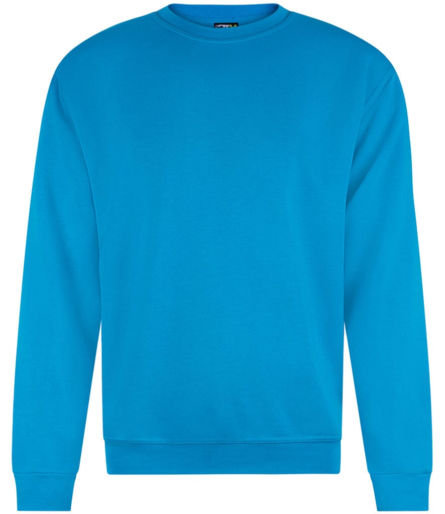 Blue sweatshirt on a white background