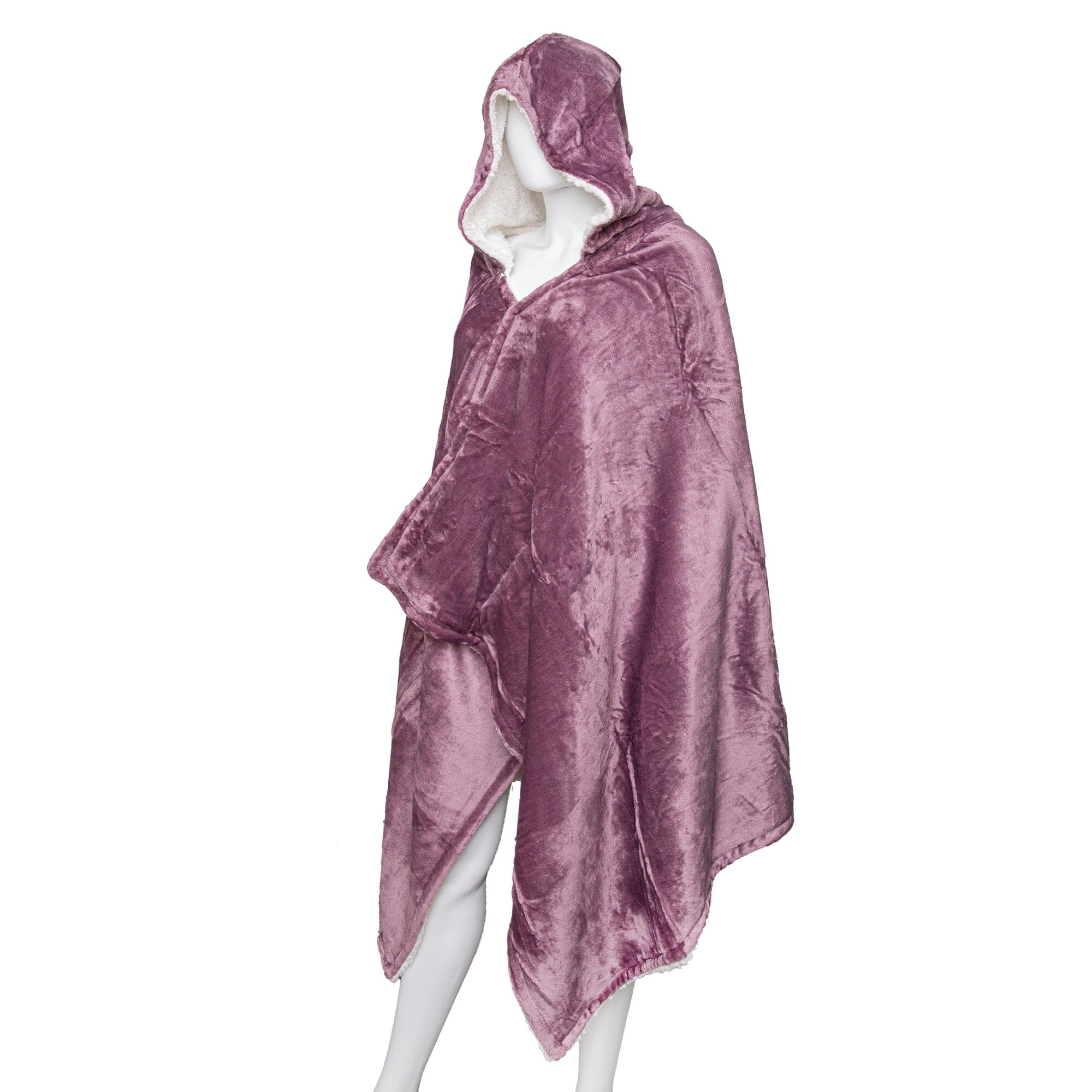 Personalised Hooded Sherpa Blanket