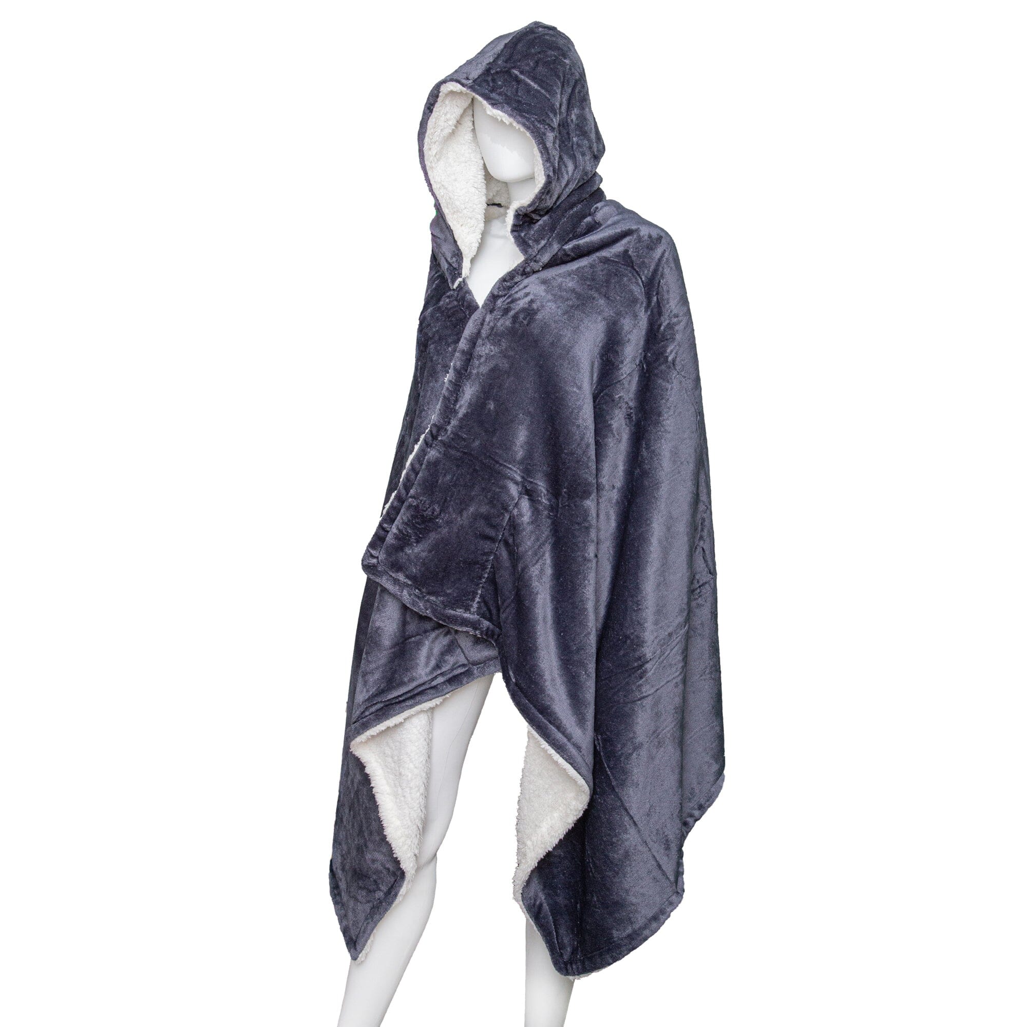 Personalised Hooded Sherpa Blanket
