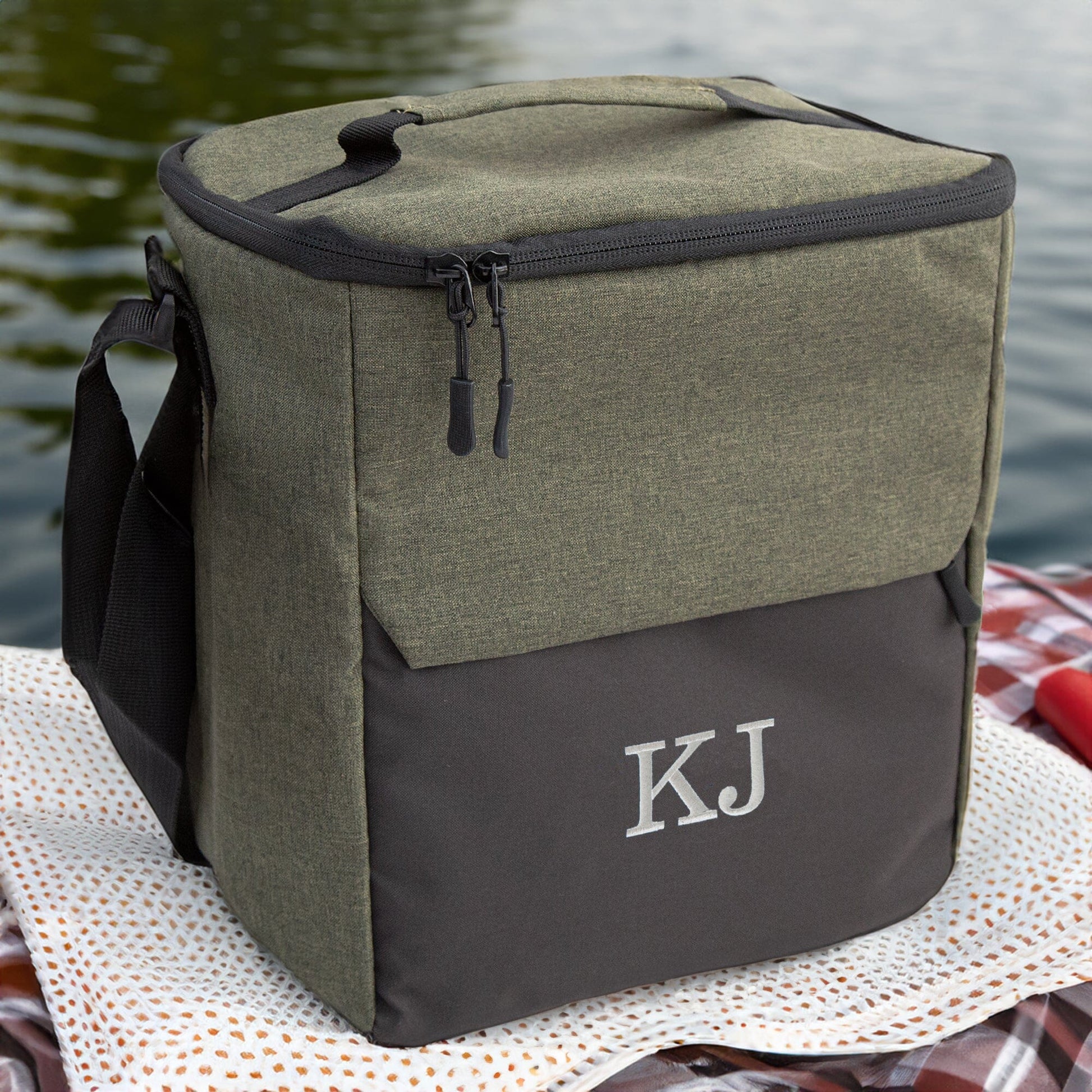 Personalised Insulated Cool Bag Made From Recycled Materials