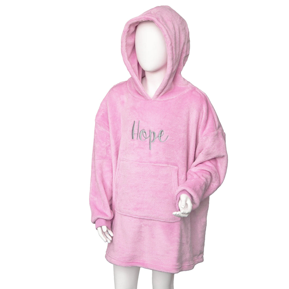 Personalised Kids Character Cushion Hooded Blanket – Two In One Hoodie And Plush Toy
