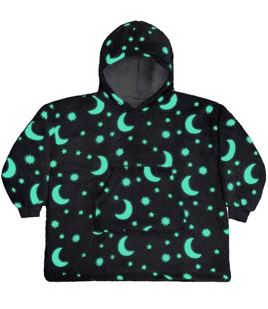 grey hoodie in the dark