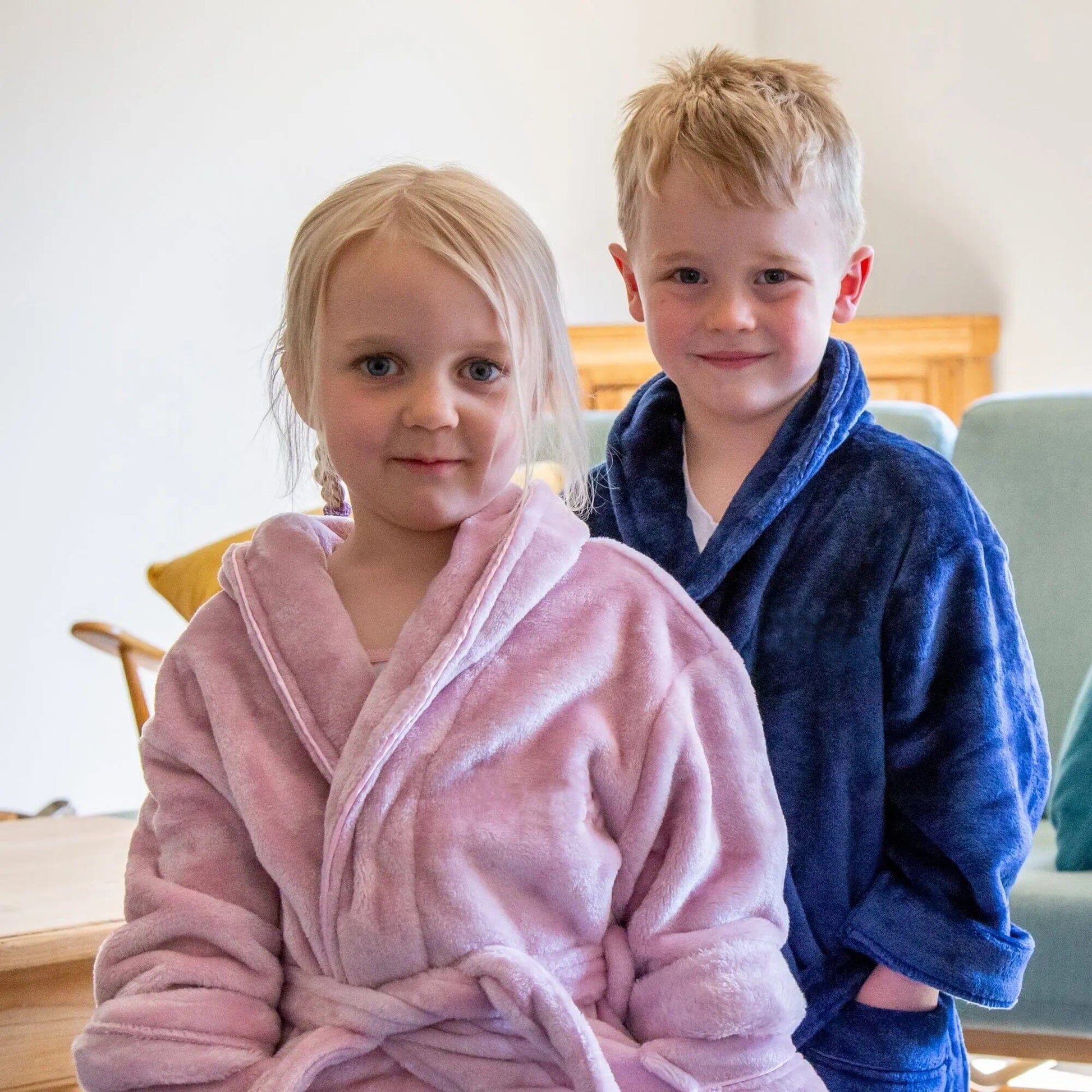 Personalised Kids So Soft Robes - Back of Robe