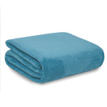 snuggle touch blanket in petrol