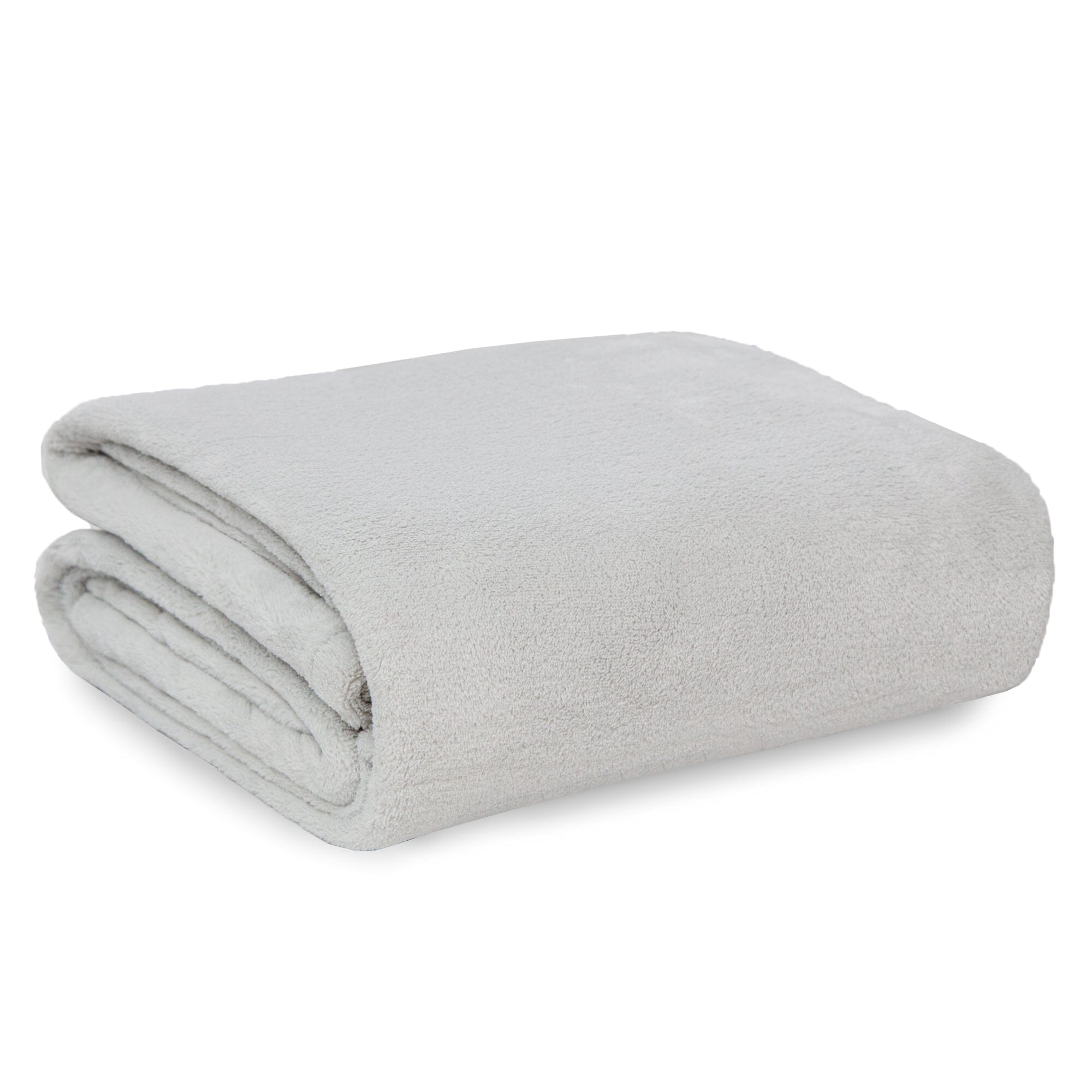 snuggle touch blanket in silver