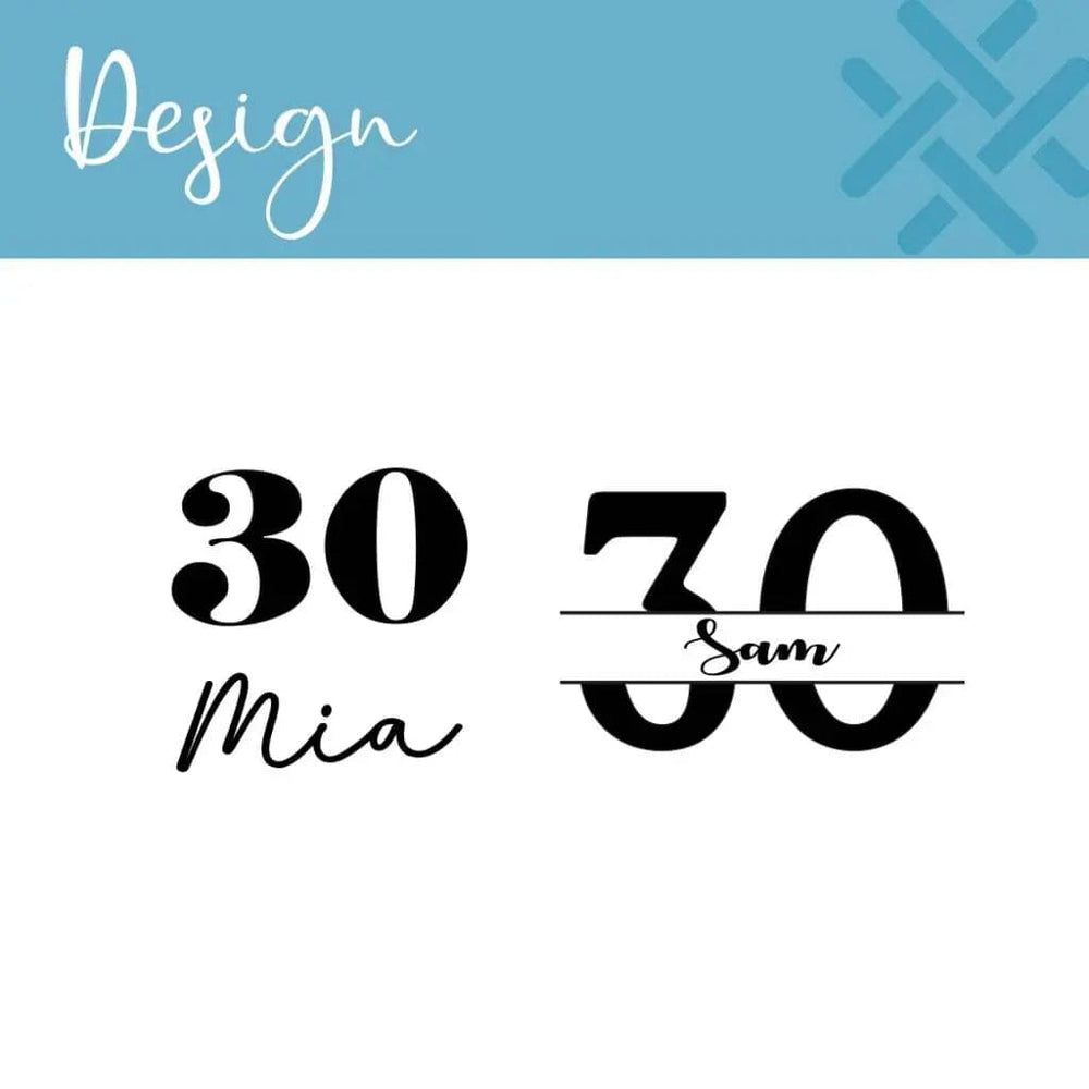 Personalised Name And Age Wine Glass