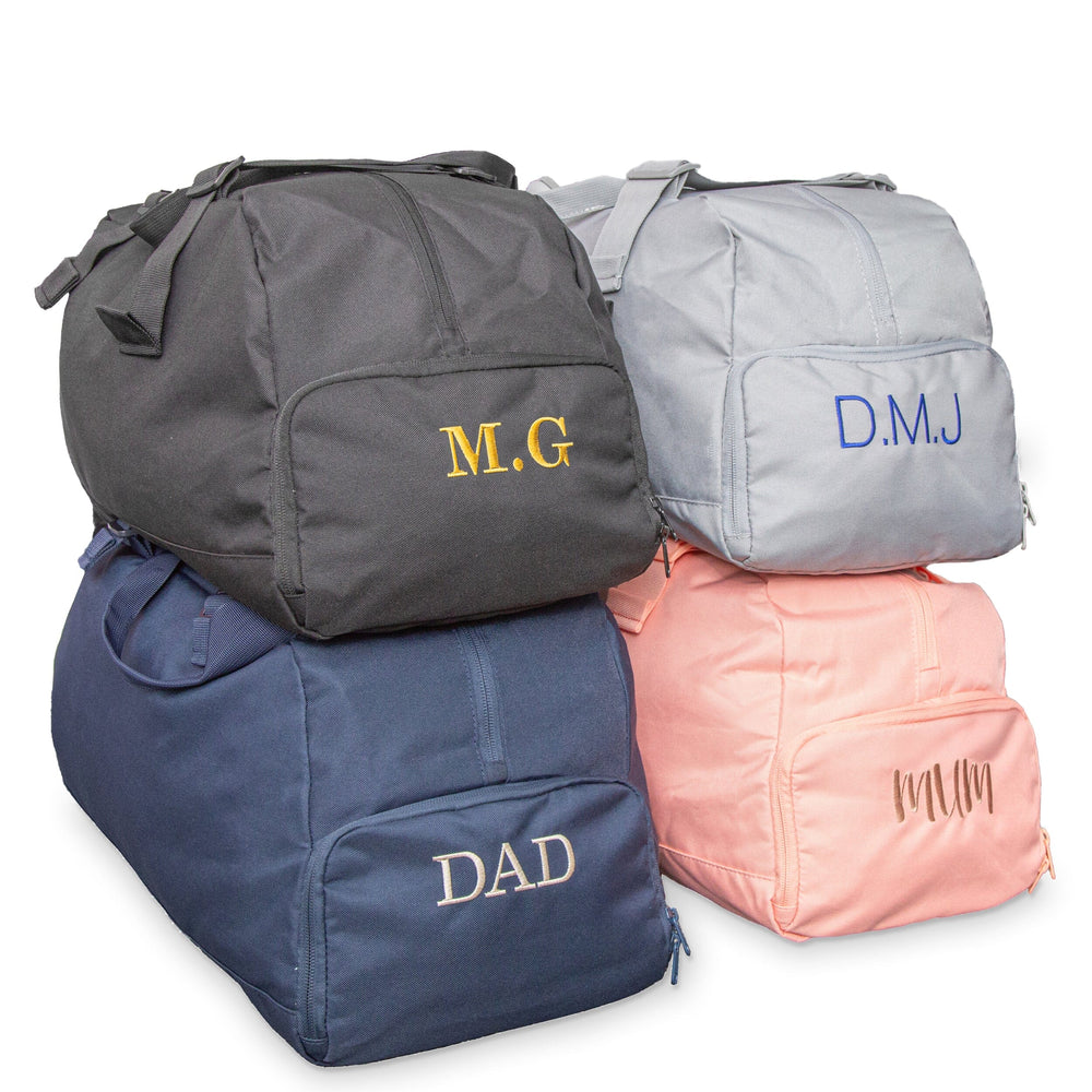 Personalised Recycled Material Weekend Bag