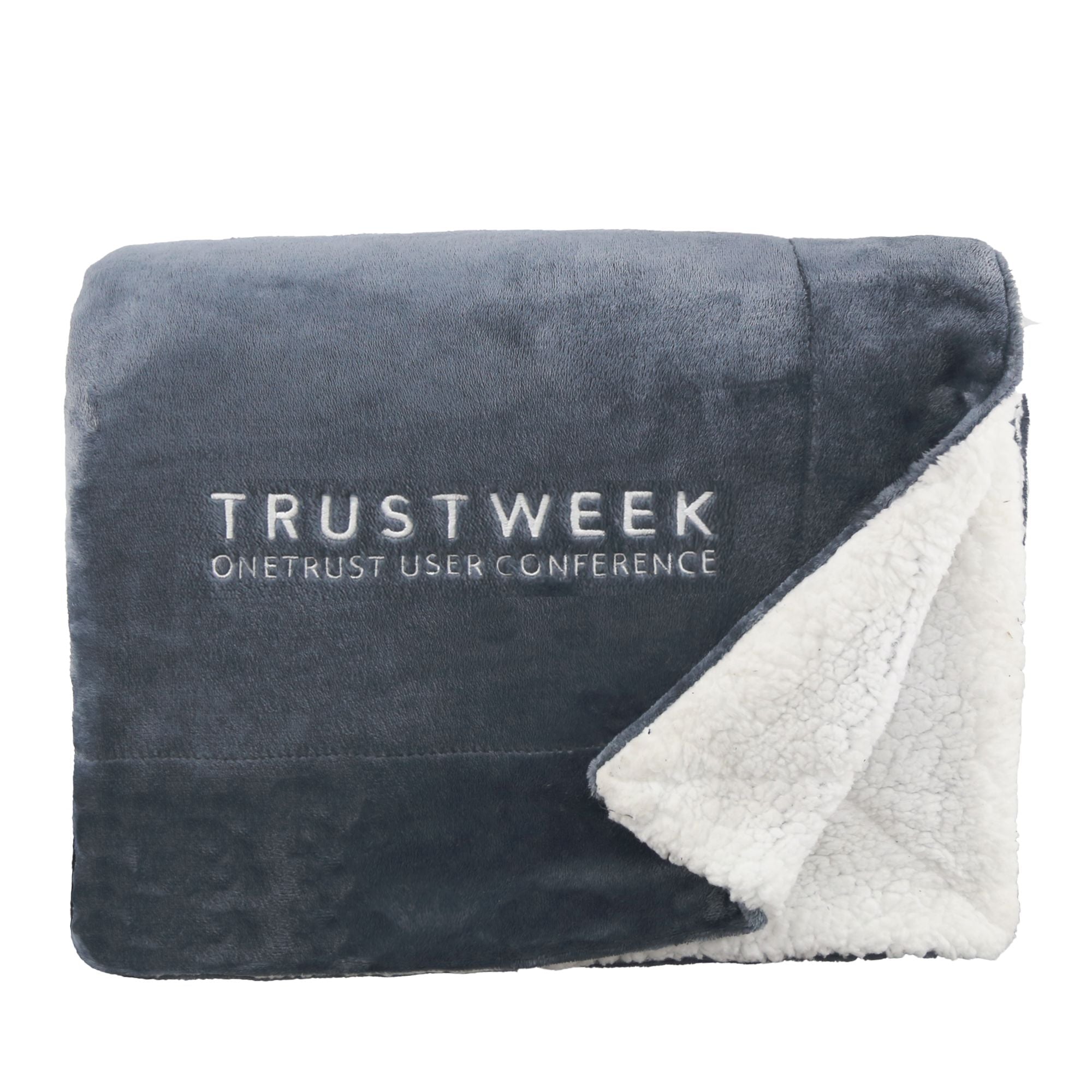 Personalised Sherpa Snuggle Blanket