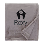 Personalised Shimmering Dog Throw with Pet Logo