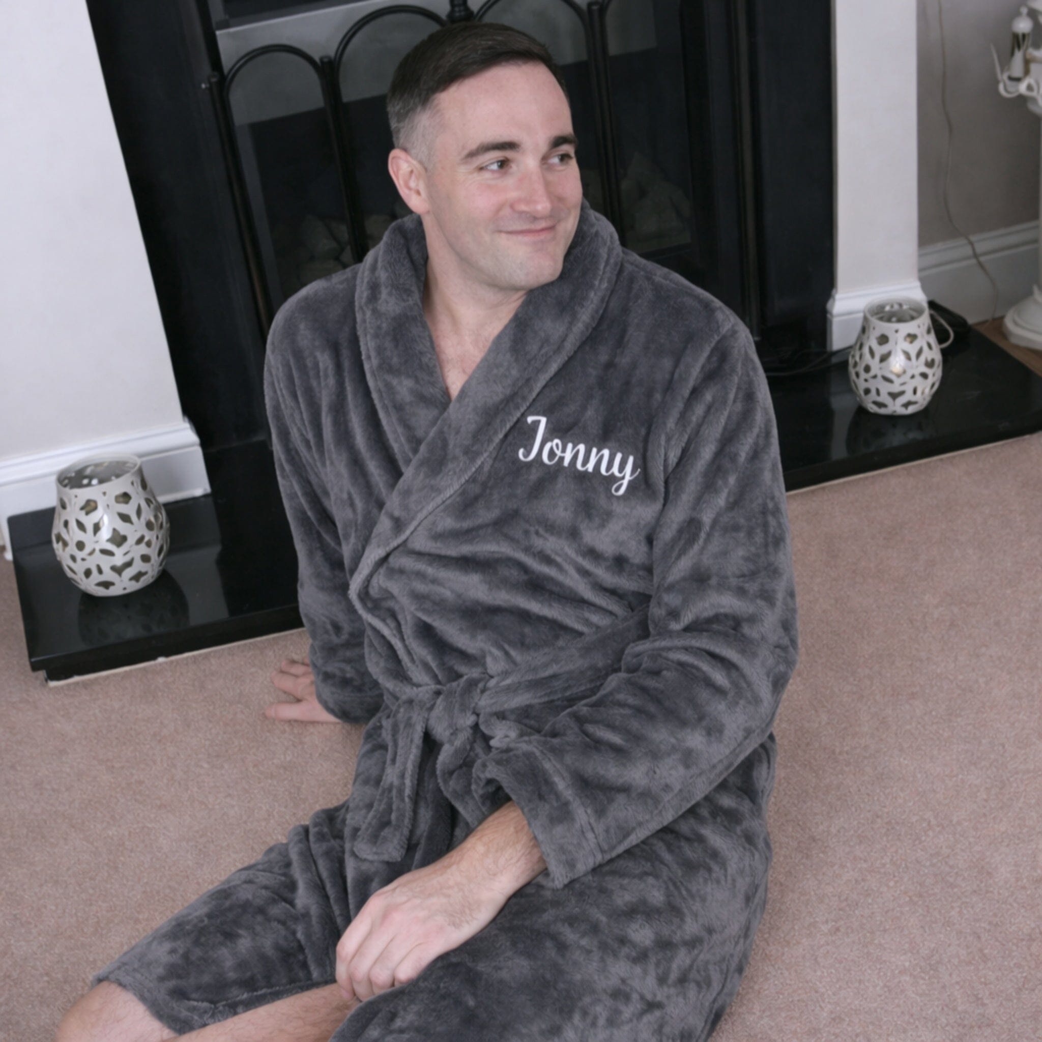 Personalised So Soft Bathrobe