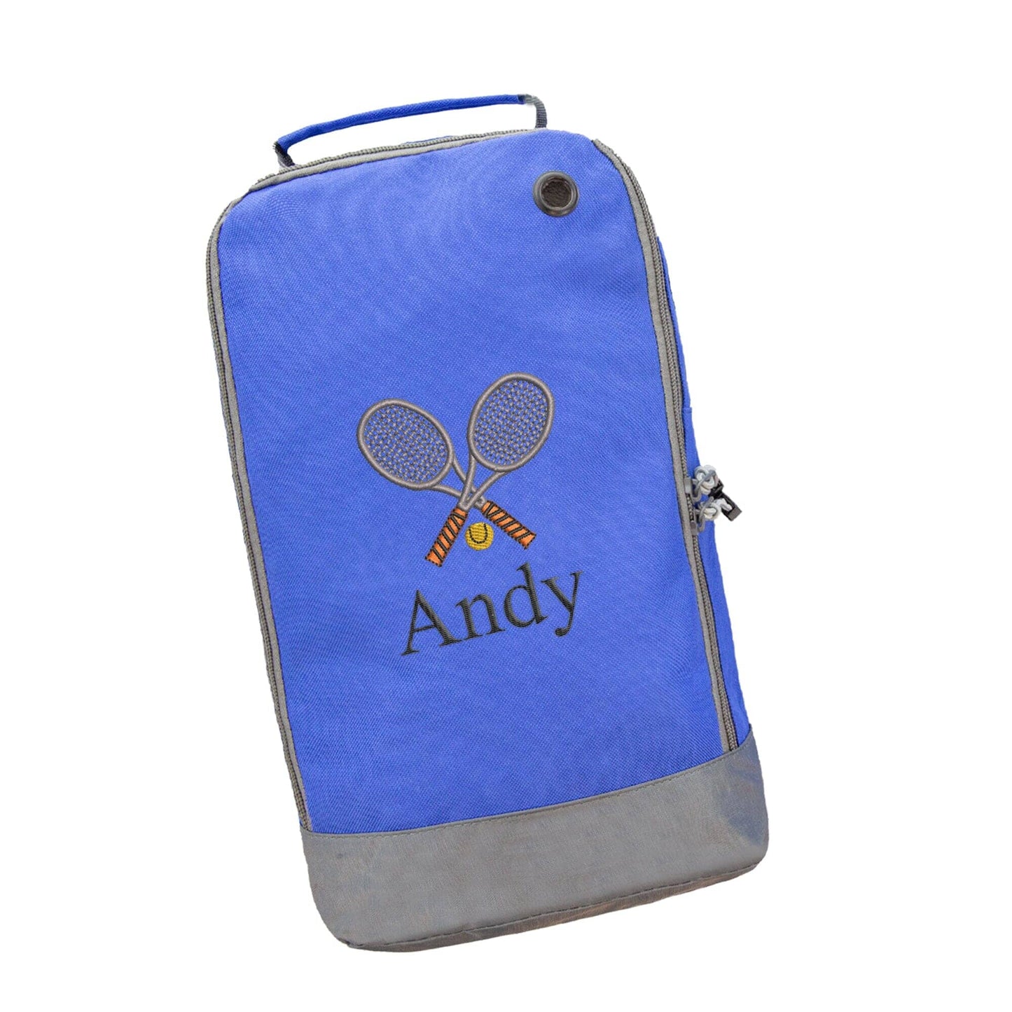 Personalised Tennis Shoe Bag in Royal Blue 