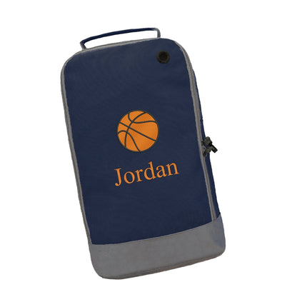 Personalised Basketball Shoe Bag in Navy