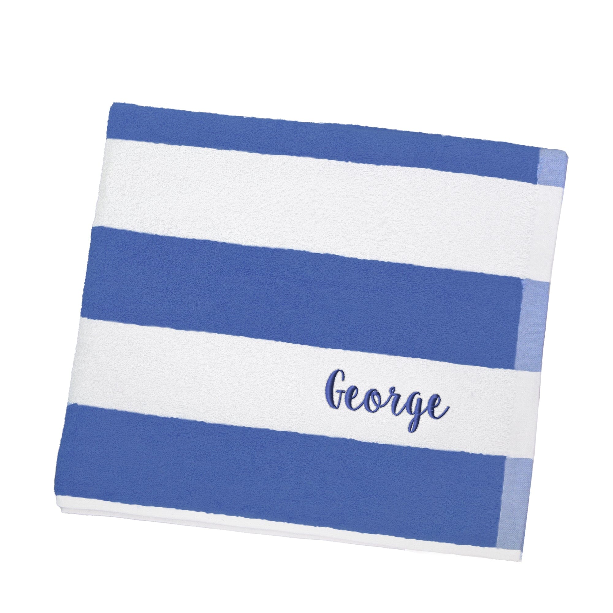 Personalised Striped Pool Towels