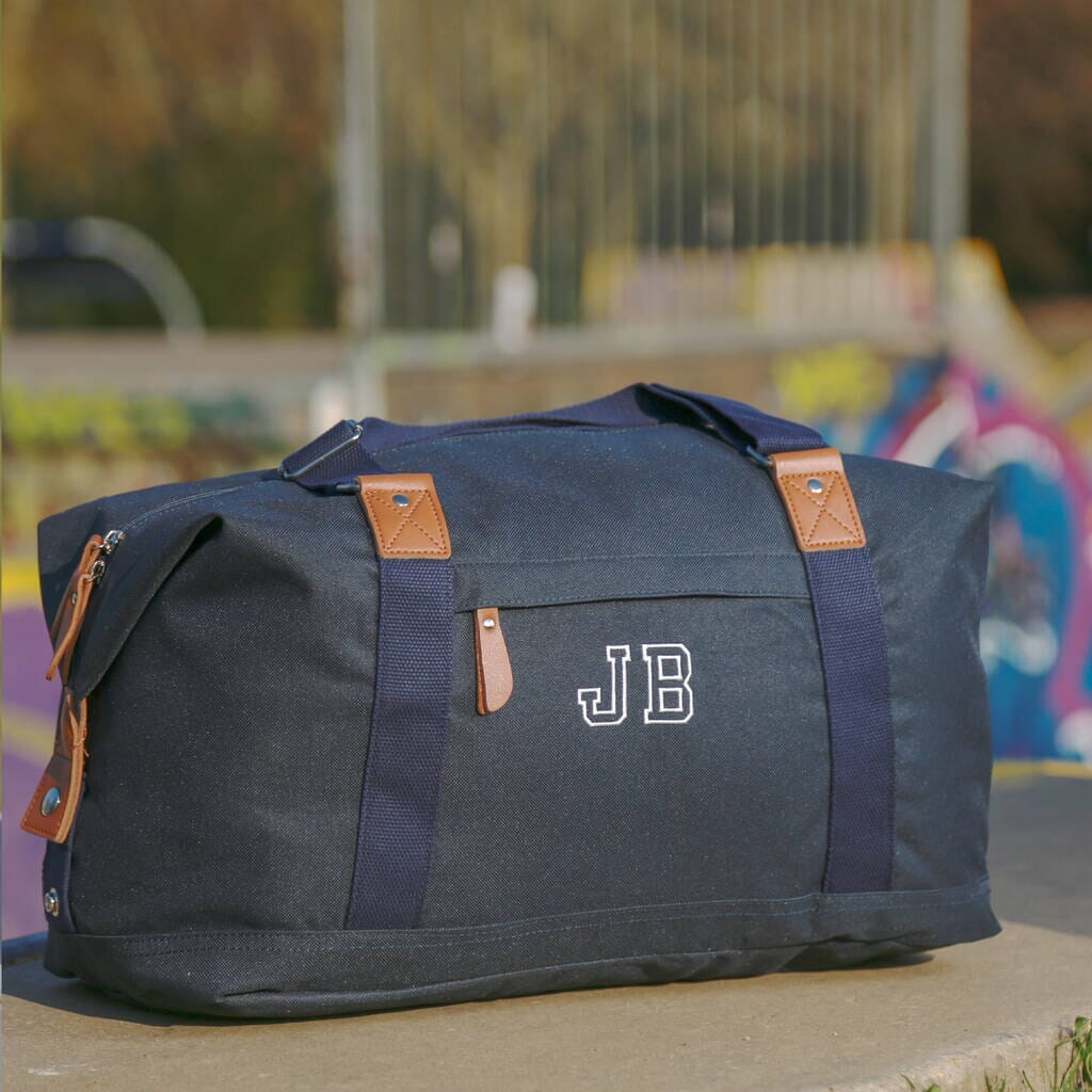 Personalised Varsity Gym Holdall