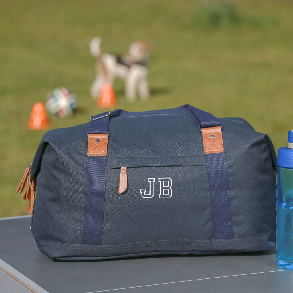 Personalised Varsity Gym Holdall