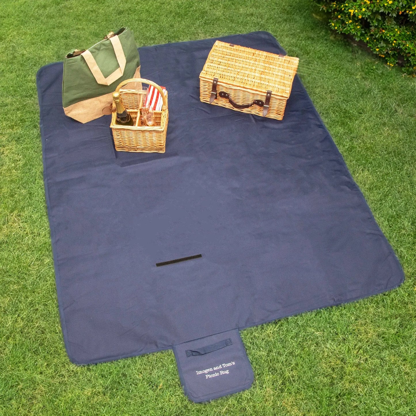 personalised picnic blanket