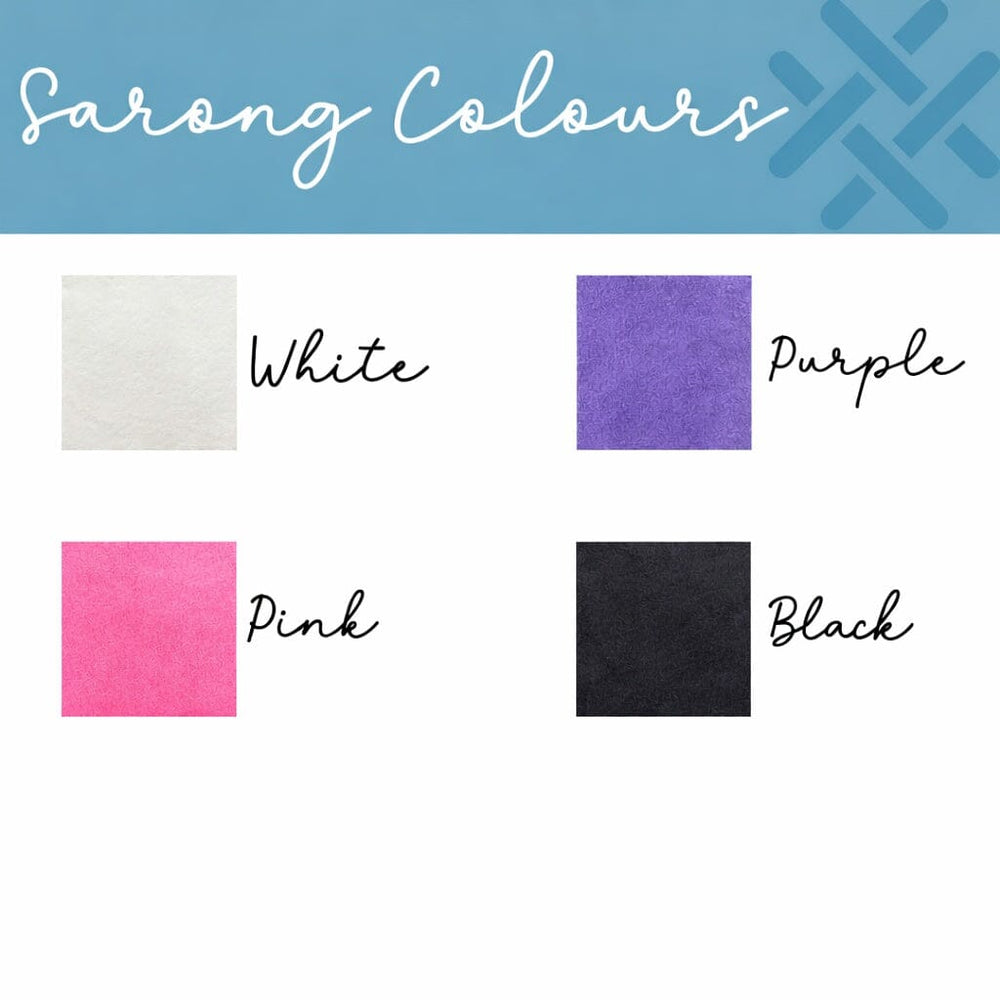 sarong colour selction
