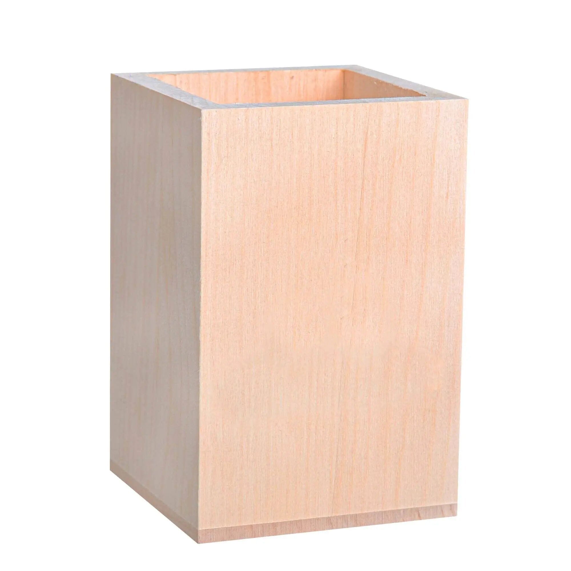 personalised-wooden-pen-pot