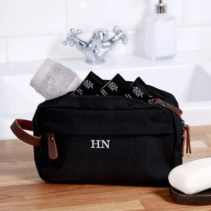 Premium Collection, Splash Proof Wash Bag - Duncan Stewart 1978 Premium-Bag-Black Duncan Stewart 1978