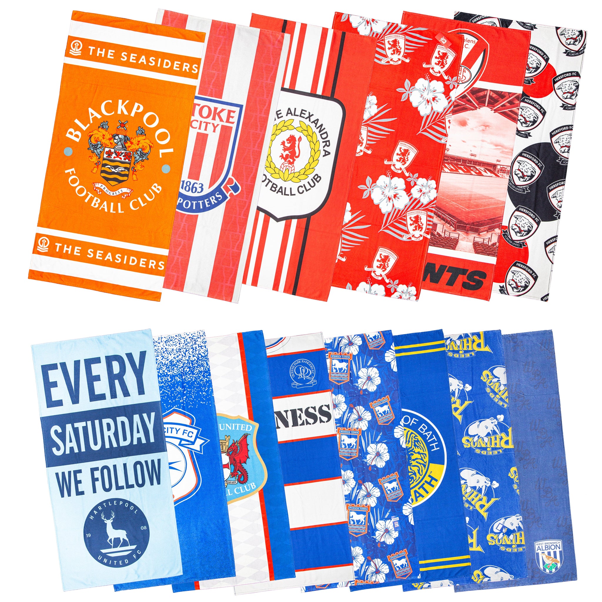 Printed towel collection